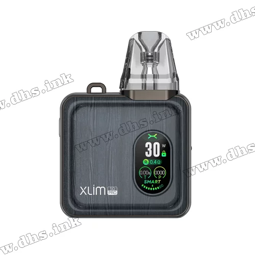 Багаторазова електронна сигарета - OXVA Xlim SQ Pro Pod Kit 1200 мАг (Gunmetal Wood)