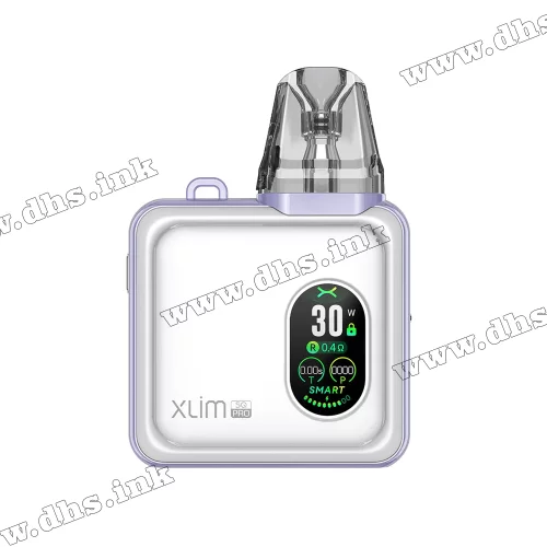 Многоразовая электронная сигарета - OXVA Xlim SQ Pro Pod Kit 1200 мАч (Mauve White)