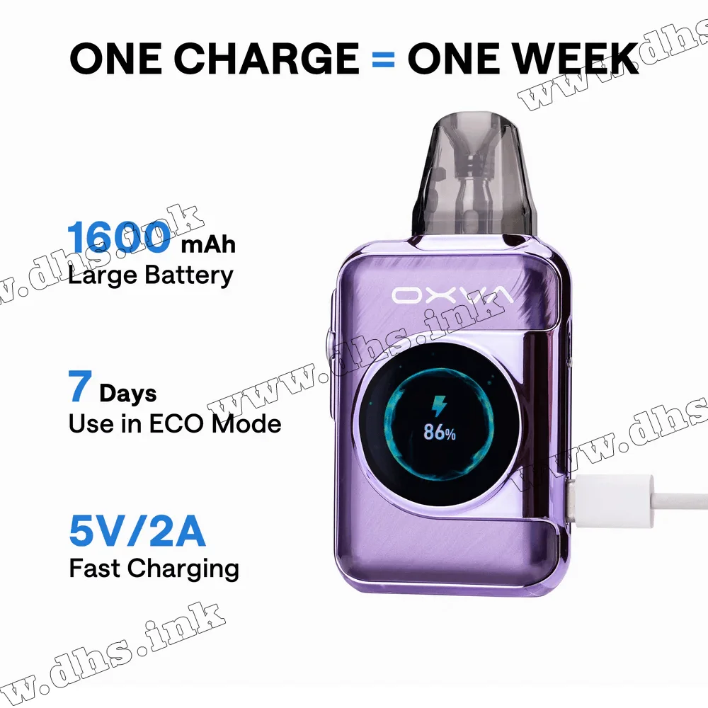 Многоразовая электронная сигарета - OXVA Xlim SQ Pro 2 Pod Kit 1600 мАч (Frost Marble)