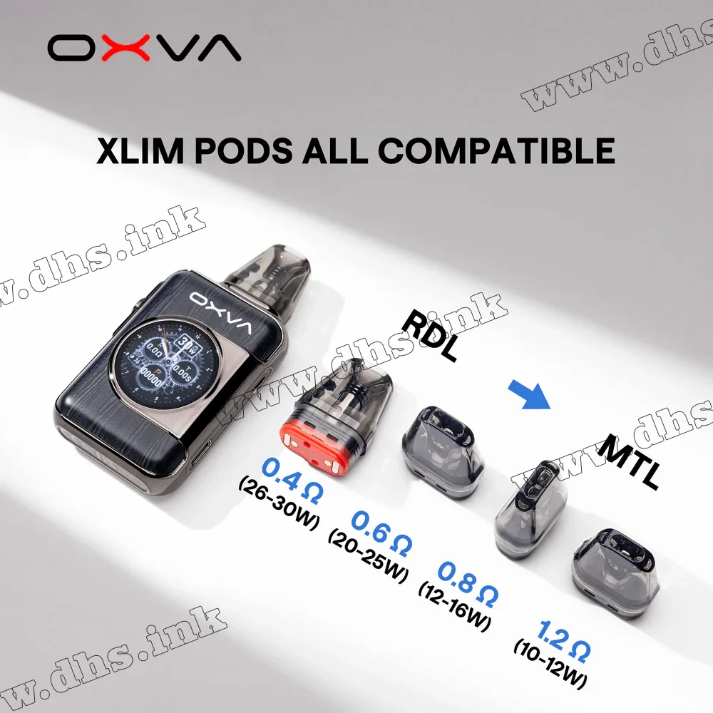 Многоразовая электронная сигарета - OXVA Xlim SQ Pro 2 Pod Kit 1600 мАч (Frost Marble)