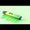 Багаторазова електронна сигарета - OXVA Xlim V 2 Pod Kit 900 мАг (Green Lemon)