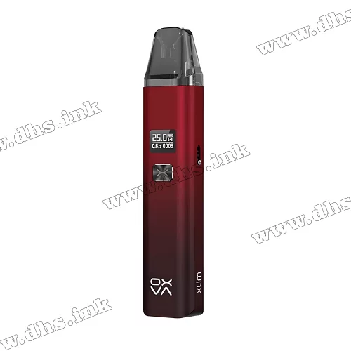 Многоразовая электронная сигарета - OXVA Xlim V 2 Pod Kit 900 мАч (Black Red)