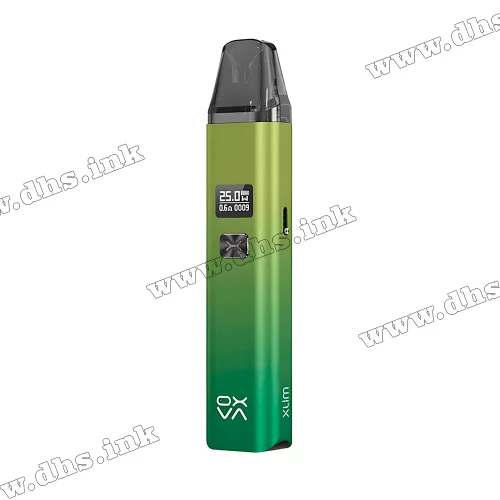 Багаторазова електронна сигарета - OXVA Xlim V 2 Pod Kit 900 мАг (Green Lemon)