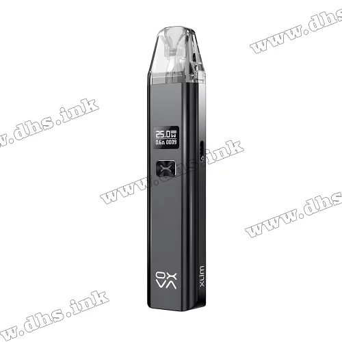 Багаторазова електронна сигарета - OXVA Xlim V 2 Pod Kit 900 мАг (Shiny Black)