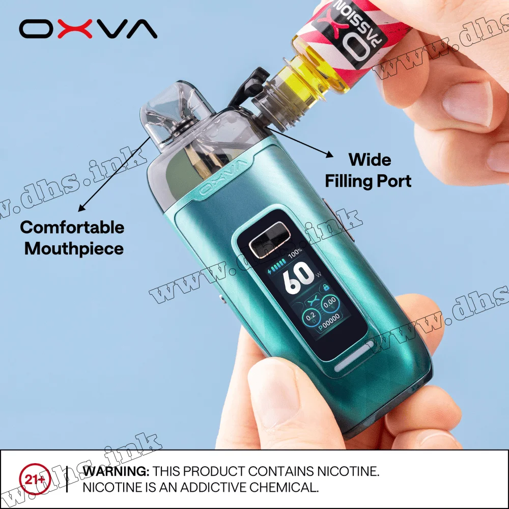 Многоразовая электронная сигарета - OXVA PRIME Pod Kit 2600 мАч (Sakura Pink)