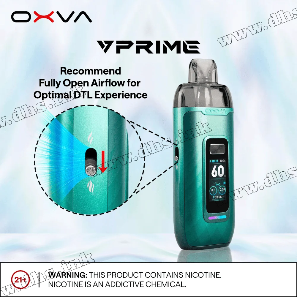 Многоразовая электронная сигарета - OXVA PRIME Pod Kit 2600 мАч (Sakura Pink)