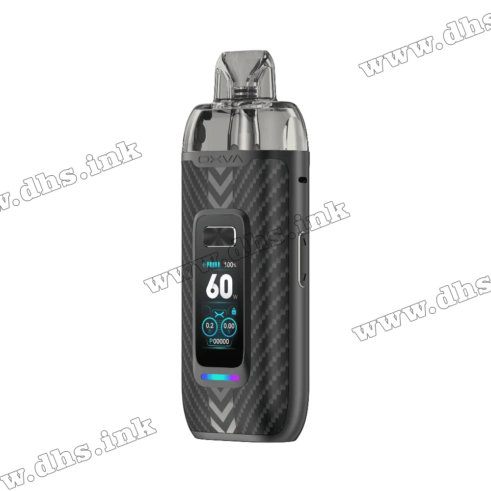 Многоразовая электронная сигарета - OXVA PRIME Pod Kit 2600 мАч (Black Carbon)