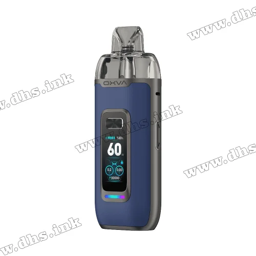Многоразовая электронная сигарета - OXVA PRIME Pod Kit 2600 мАч (Blue Leather)