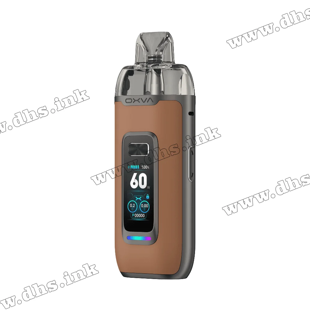 Многоразовая электронная сигарета - OXVA PRIME Pod Kit 2600 мАч (Brown Leather)