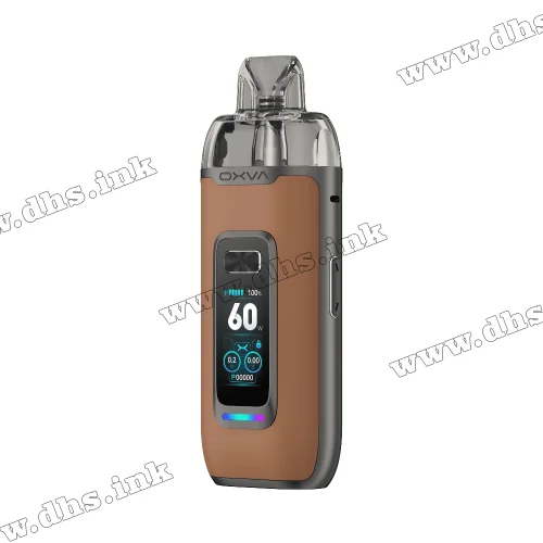 Многоразовая электронная сигарета - OXVA PRIME Pod Kit 2600 мАч (Brown Leather)