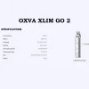 Многоразовая электронная сигарета - OXVA Xlim Go 2 Pod Kit 1500 мАч (Metal Blue) Многоразовая электронная сигарета - OXVA Xlim Go 2 Pod Kit 1500 мАч (Metal Blue)