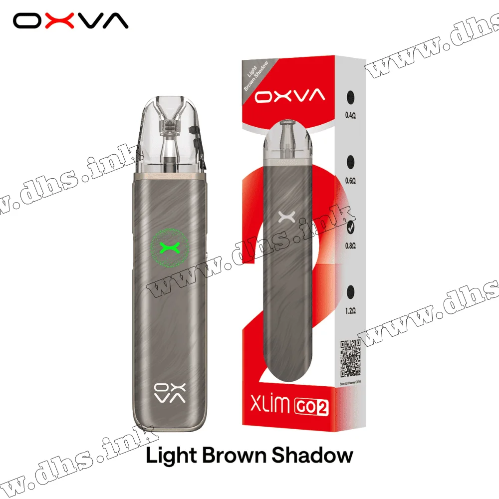 Многоразовая электронная сигарета - OXVA Xlim Go 2 Pod Kit 1500 мАч (Light Brown Shadow) Многоразовая электронная сигарета - OXVA Xlim Go 2 Pod Kit 1500 мАч (Light Brown Shadow)
