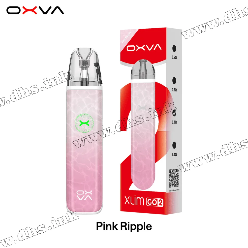 Многоразовая электронная сигарета - OXVA Xlim Go 2 Pod Kit 1500 мАч (Pink Ripple) Многоразовая электронная сигарета - OXVA Xlim Go 2 Pod Kit 1500 мАч (Pink Ripple)