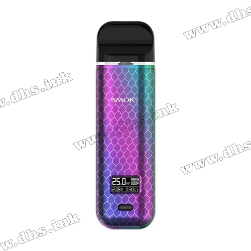 Многоразовая электронная сигарета - Smok Novo X Pod Kit 800 мАч (7 Color Cobra)