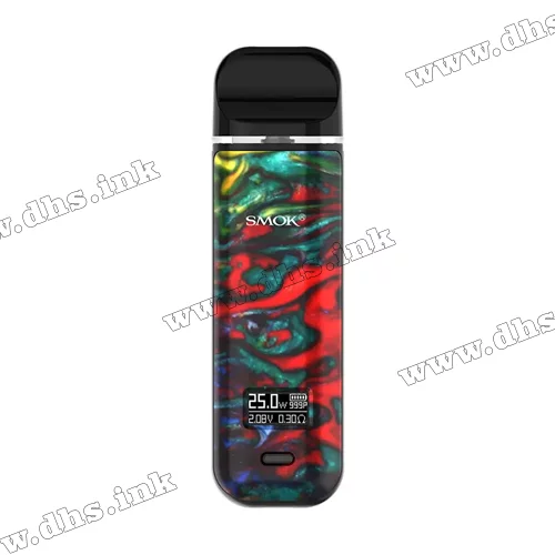 Многоразовая электронная сигарета - Smok Novo X Pod Kit 800 мАч (7 Color Resin)