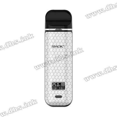 Багаторазова електронна сигарета - Smok Novo X Pod Kit 800 мАч (White Cobra)