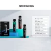 Многоразовая электронная сигарета - Smok RPM C 1650 мАч (Transparent Black)