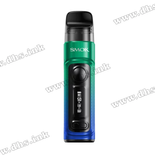 Многоразовая электронная сигарета - Smok RPM C 1650 мАч (Green Blue)