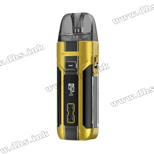 Многоразовая электронная сигарета - Vaporesso Luxe X Pro Pod Kit 1500 мАч (Dazzling Yellow)