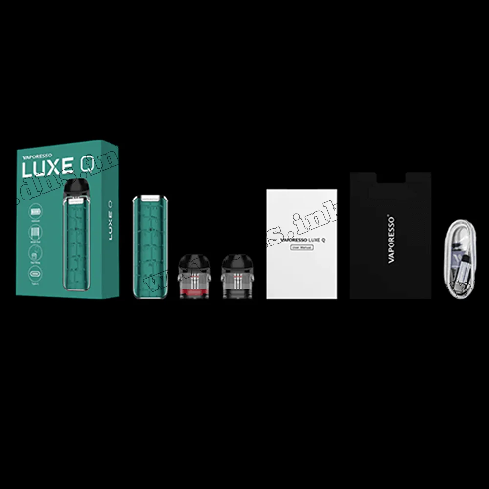 Багаторазова електронна сигарета - Vaporesso Luxe Q Pod Kit 1000 мАг (Matte Silver)