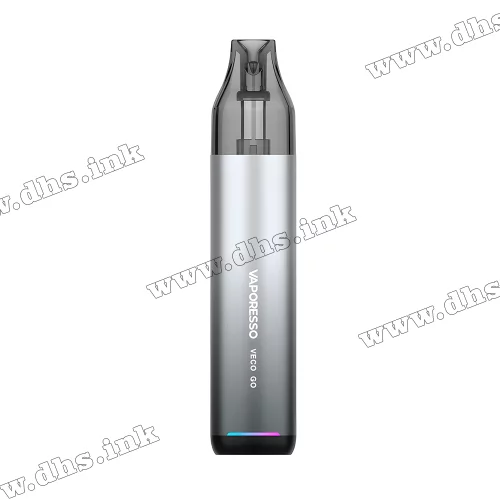Многоразовая электронная сигарета - Vaporesso VECO GO Pod Kit 1500 мАч (Silver)