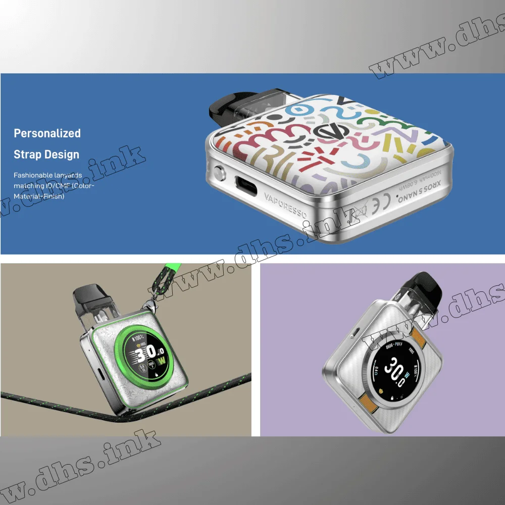 Многоразовая электронная сигарета - Vaporesso XROS 5 Nano Pod Kit 1600 мАч (Nacre)