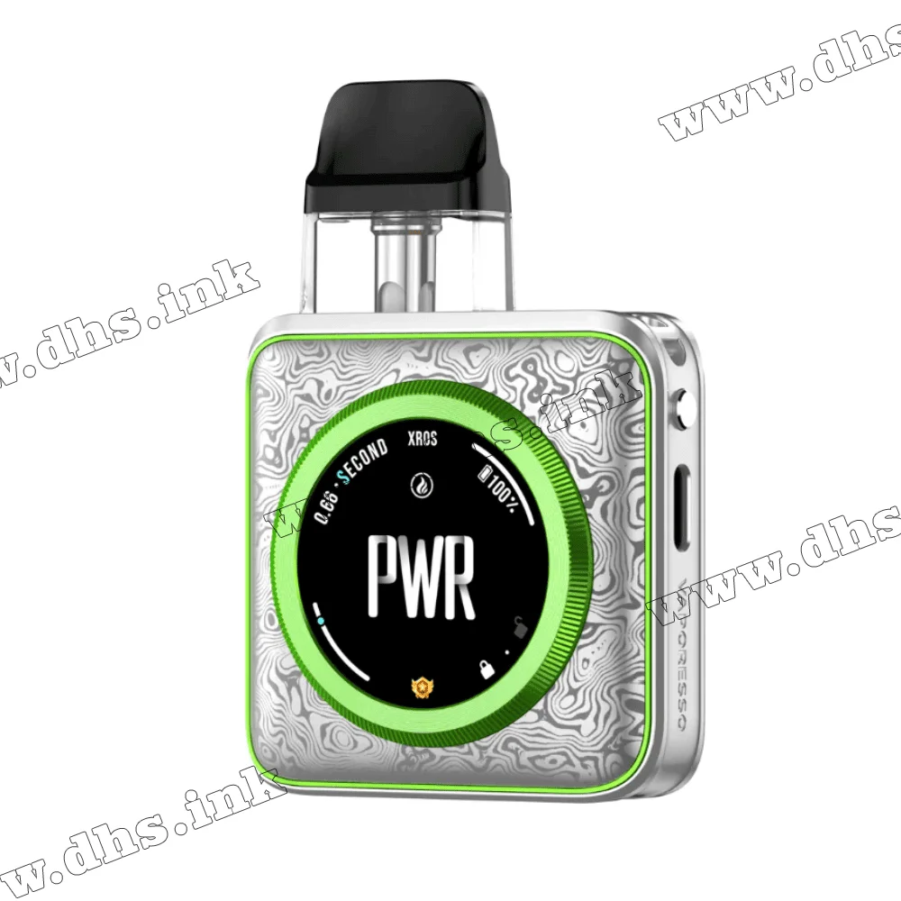 Многоразовая электронная сигарета - Vaporesso XROS 5 Nano Pod Kit 1600 мАч (Damascus Silver)