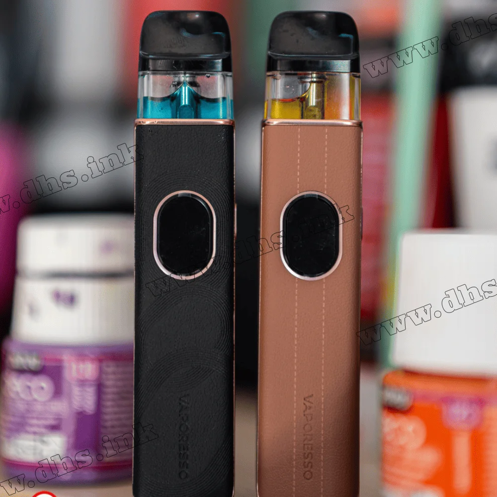 Багаторазова електронна сигарета - Vaporesso XROS 5 Pod Kit 1500 мАг (Red Leather)