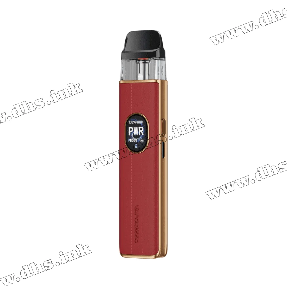 Багаторазова електронна сигарета - Vaporesso XROS 5 Pod Kit 1500 мАг (Red Leather)