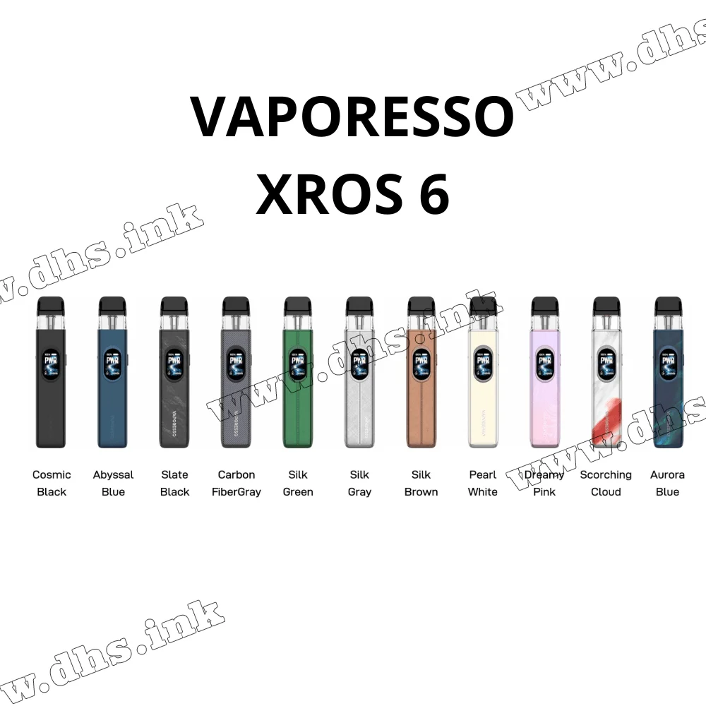 Багаторазова електронна сигарета - Vaporesso XROS 6 Pod Kit 1800 мАг (Scorching Cloud) Багаторазова електронна сигарета - Vaporesso XROS 6 Pod Kit 1800 мАг (Scorching Cloud)