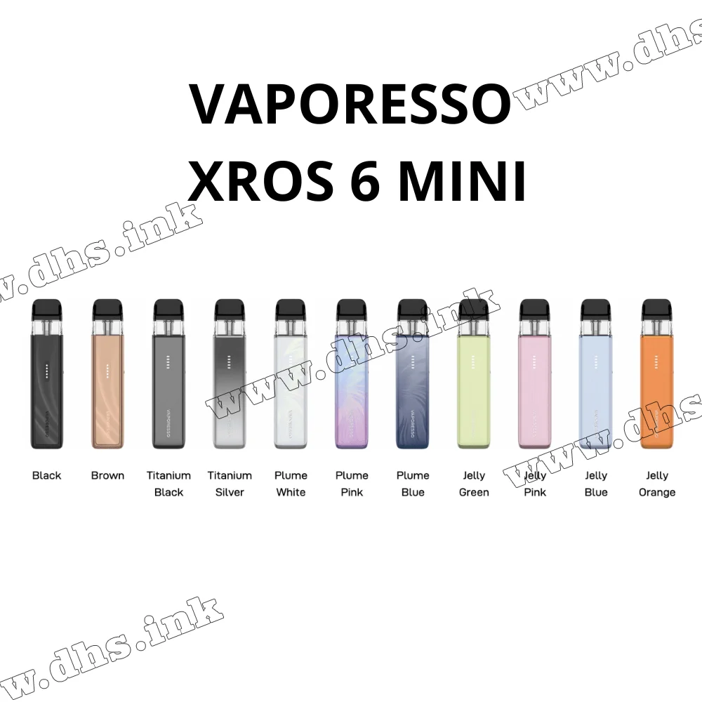Багаторазова електронна сигарета - Vaporesso XROS 6 Mini Pod Kit 1600 мАг (Titanium Silver) Багаторазова електронна сигарета - Vaporesso XROS 6 Mini Pod Kit 1600 мАг (Titanium Silver)