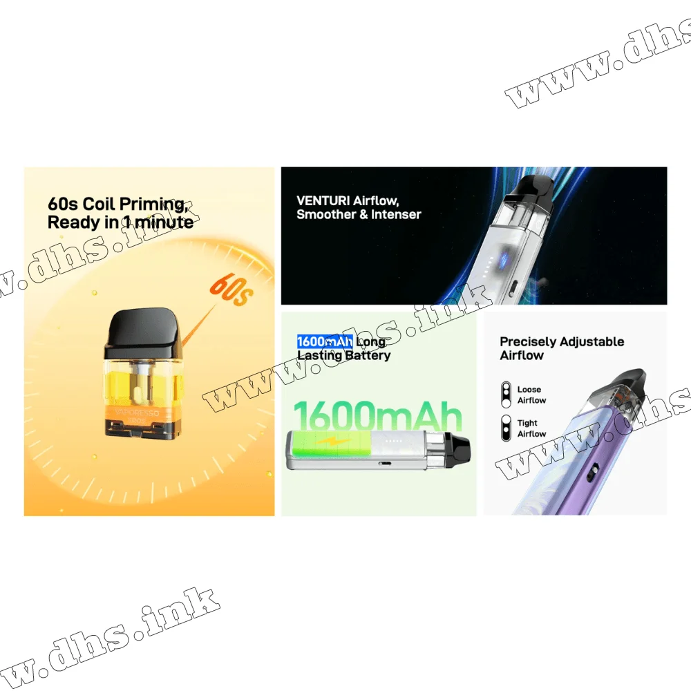 Багаторазова електронна сигарета - Vaporesso XROS 6 Mini Pod Kit 1600 мАг (Titanium Silver) Багаторазова електронна сигарета - Vaporesso XROS 6 Mini Pod Kit 1600 мАг (Titanium Silver)