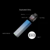 Многоразовая электронная сигарета - Vaporesso Xros 3 Mini Pod Kit 1000 мАч (Icy Silver)