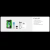Многоразовая электронная сигарета - Vaporesso Xros 3 Mini Pod Kit 1000 мАч (Phantom Green)