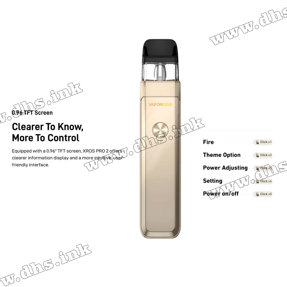 Багаторазова електронна сигарета - Vaporesso XROS Pro 2 Pod Kit 2000 мАг (Gem Green) Багаторазова електронна сигарета - Vaporesso XROS Pro 2 Pod Kit 2000 мАг (Gem Green)