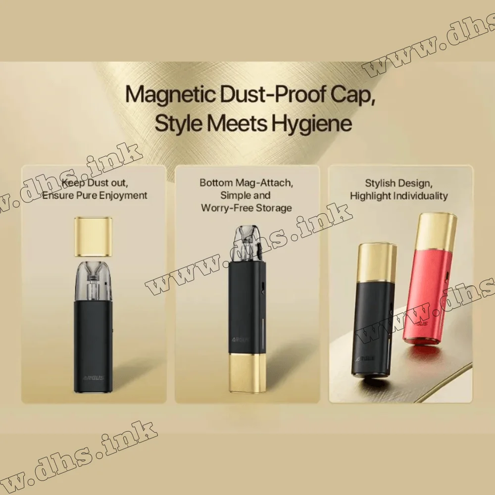 Многоразовая электронная сигарета - Voopoo Argus Klyc Pod Kit 1350 мАч (Mystic Gray)