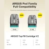 Многоразовая электронная сигарета - Voopoo Argus Klyc Pod Kit 1350 мАч (Mystic Gray)