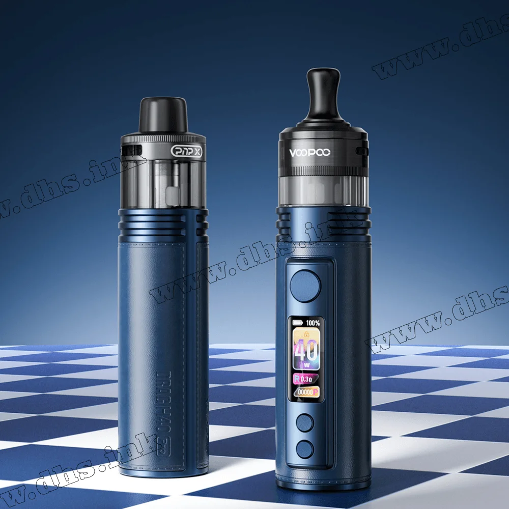 Многоразовая электронная сигарета - Voopoo Drag H40 Pro Pod Kit 2450 мАч (Lake Blue)