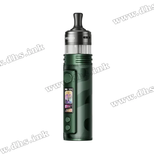 Многоразовая электронная сигарета - Voopoo Drag H40 Pro Pod Kit 2450 мАч (Moss Green)