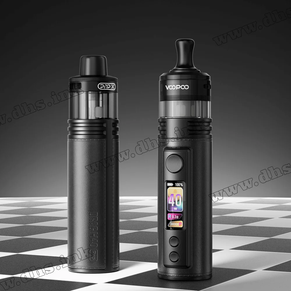 Многоразовая электронная сигарета - Voopoo Drag H40 Pro Pod Kit 2450 мАч (Spray Black)