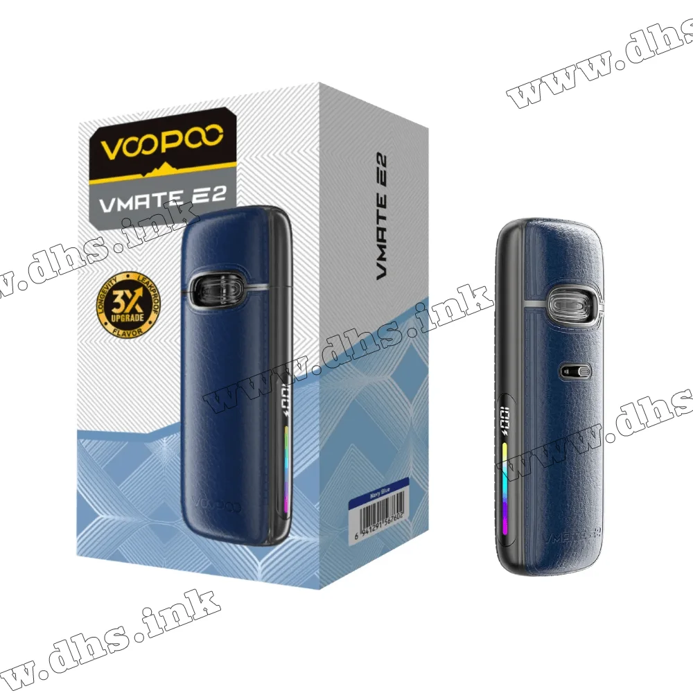 Многоразовая электронная сигарета - Voopoo VMATE E2 Pod Kit 1500 мАч (Navy Blue)