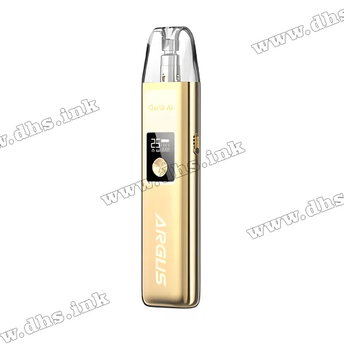 Многоразовая электронная сигарета - Voopoo Argus G Pod Kit 1000 мАч (Sand Drift Gold)