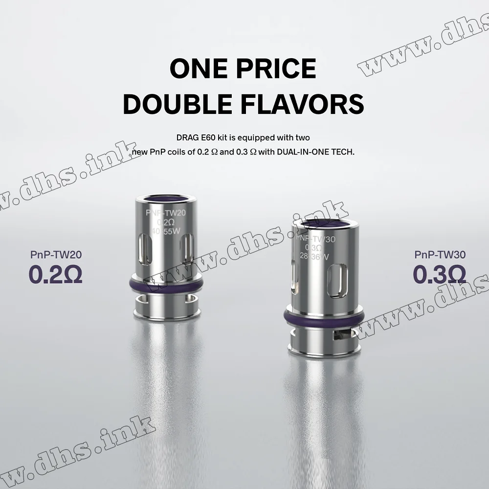 Багаторазова електронна сигарета - Voopoo Drag E60 Pod Kit 2550 мАч (Pink)