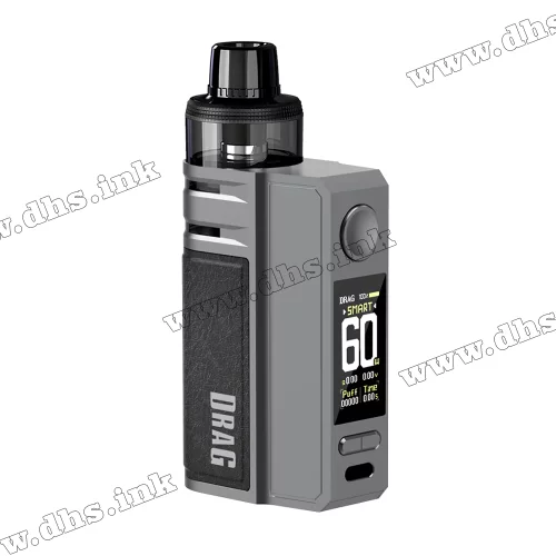 Багаторазова електронна сигарета - Voopoo Drag E60 Pod Kit 2550 мАч (Black)