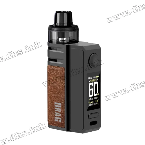 Многоразовая электронная сигарета - Voopoo Drag E60 Pod Kit 2550 мАч (Coffee)