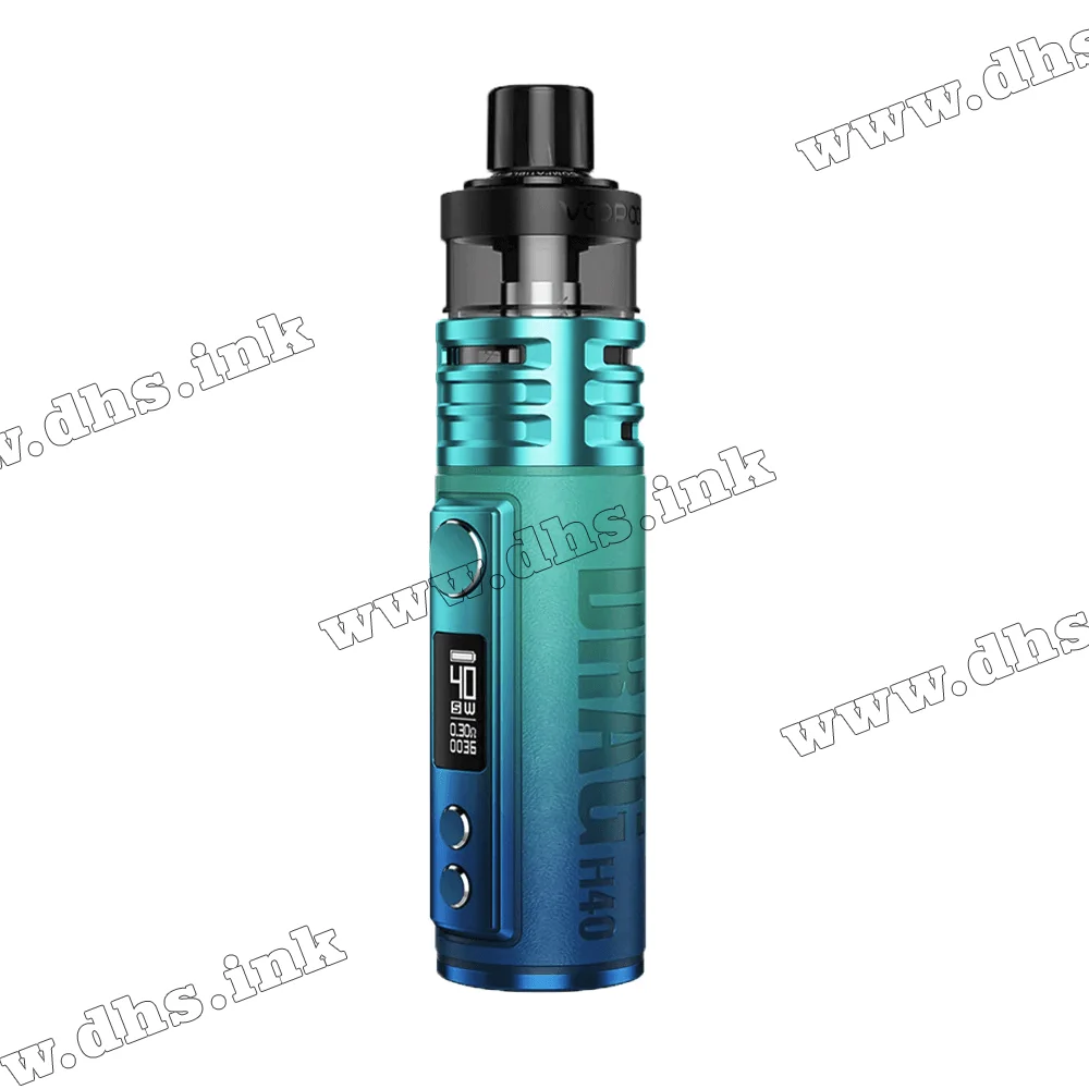 Багаторазова електронна сигарета - Voopoo Drag H40 Pod Kit 1500 мАч (Sky Blue)