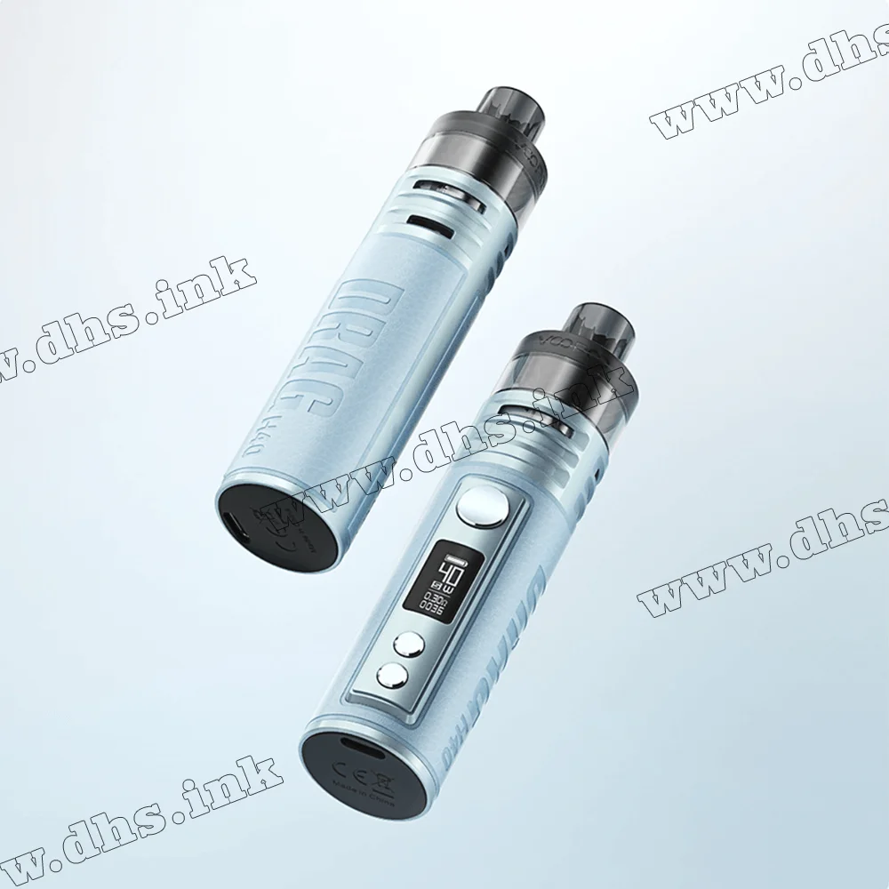Багаторазова електронна сигарета - Voopoo Drag H40 Pod Kit 1500 мАч (Snow Blue)