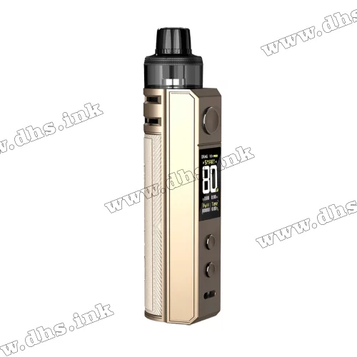 Многоразовая электронная сигарета - Voopoo Drag H80S Mod Pod Kit (Golden)