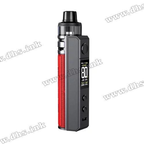 Багаторазова електронна сигарета - Voopoo Drag H80S Mod Pod Kit (Red)