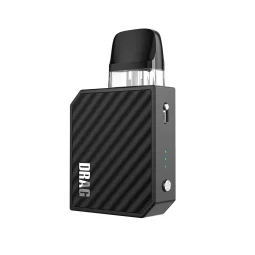 Многоразовая электронная сигарета - Voopoo Drag Nano 2 Nebula Pod Kit 800 мАч (Obsidian Black)